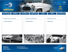Tablet Screenshot of oldtimer-hollen.sk